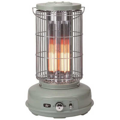 アラジン グラファイトフレームヒーター 800W 首振り機能 グリーン AEH