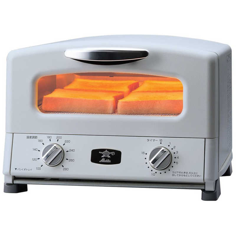アラジン オーブントースター グラファイト グリル&トースター 1300W/食パン４枚 AGT-G13ABK/H