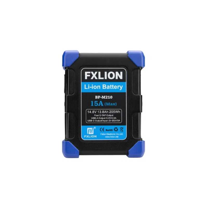 FXLION FXLION FXLION BP-M210 14.8V Vマウントバッテリー BP-M210 BP-M210