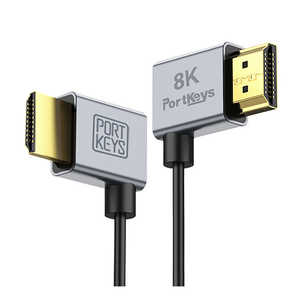 PORTKEKS ポートキーズ・HDMIケーブル 2.5スリム30cm PO・HDMI2.5スリム30cm