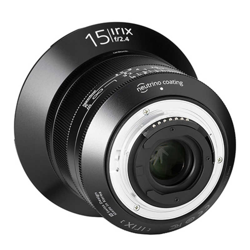 IRIX IRIX カメラレンズ ［ニコンF］ Blackstone 15mm F2.4 IL-15BS-NF Blackstone 15mm F2.4 IL-15BS-NF