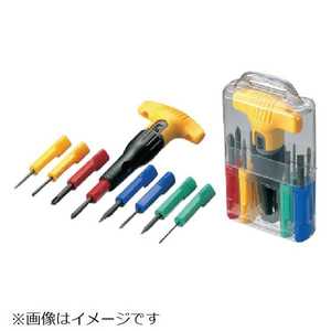 アネックスツール NO.5700 ラチェット付ドライバーセット NO5700_ アネックスツール NO.5700 ラチェット付ドライバーセット NO5700_