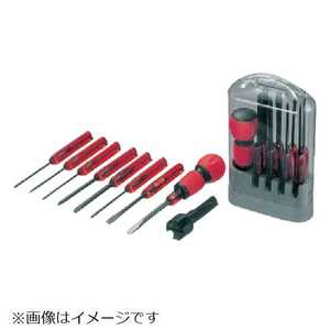 兼古製作所 NO.6950 電工グリップ8本組ドライバーセット NO6950_ 兼古製作所 NO.6950 電工グリップ8本組ドライバーセット NO6950_