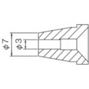 白光 白光 ノズル/3.0mm N60-07