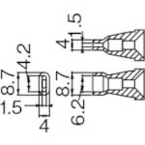 白光 ノズル/6.2×1.5mm N60-09 白光 ノズル/6.2×1.5mm N60-09