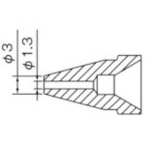 白光 白光 ノズル 1.3MM N61-09