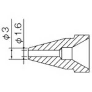 白光 白光 ノズル 1.6MM N61-10