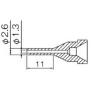 白光 白光 ノズル 1.3MM ロング型 N61-13