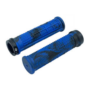 NOGUCHI 自転車用グリップ フィンガーロックグリップ NGS-008 ブルー 