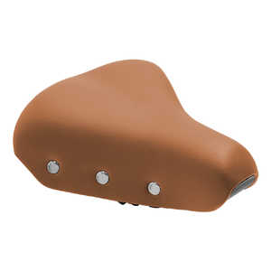 NOGUCHI クラシックテリーサドル (幅19×長さ23.5×高さ8cm ) ブラウン 