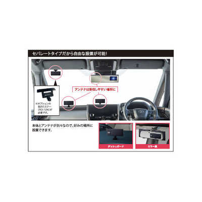 セルスター工業 ミラー型 レーダー探知機 AR-525MW の通販 - カテゴリ
