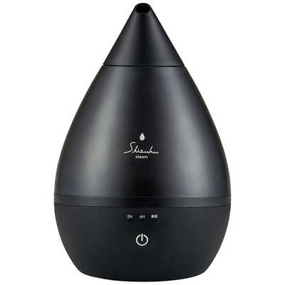 【♡新品未使用】気化式加湿器 ブラック アピックス 加湿器 スチーム式 木造2～4畳 鉄筋4～6畳 BK ASZ-240 の