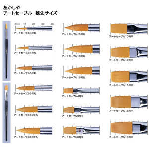 あかしや アートセーブルAセット プラケース入り GA/3VA-P