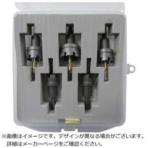 ロブテックス 超硬ホルソー (薄板用)セット HOS-BSET HOSBSET (1セット5本) ロブテックス 超硬ホルソー (薄板用)セット HOS-BSET HOSBSET (1セット5本)