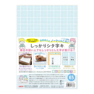 共栄プラスチック しっかりシタ字キ B5判 ラムネ SHSB504 共栄プラスチック しっかりシタ字キ B5判 ラムネ SHSB504