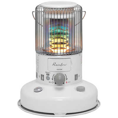 トヨトミ　石油ストーブ レインボーランタン 木造7畳まで コンクリート9畳まで タンク容量4.9L ホワイト　RB-2524-W トヨトミ 石油ストーブ レインボーランタン 木造7畳まで コンクリート9