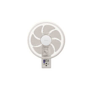 トヨトミ 壁掛け扇風機 ［リモコン付き］ ホワイト FW-S30R-W