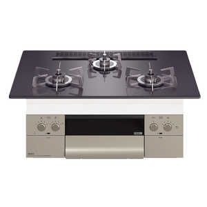 ノーリツ オルシェ ビルトインガスコンロ Orche オルシェ [約75cm /都市ガス12・13A /左右強火] ブラックパール (宅配商品) N3WU2PWASQSTESC