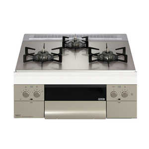 ノーリツ オルシェ ビルトインガスコンロ Orche オルシェ [約60cm /都市ガス12・13A /左右強火] シルバーミラー (宅配商品) N3WU3PWASKSTEC