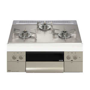 ノーリツ オルシェ ビルトインガスコンロ Orche オルシェ [約60cm /プロパンガス /左右強火] (宅配商品) N3WU3PWASKSTESC LP シルバーミラー