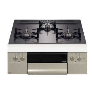 ノーリツ オルシェ ビルトインガスコンロ Orche オルシェ [約60cm /プロパンガス /左右強火] (宅配商品) N3WU3PWASQSTEC LP ブラックパール