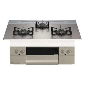 ノーリツ オルシェ ビルトインガスコンロ Orche オルシェ [約60cm /都市ガス12・13A /左右強火] (宅配商品) N3WU4PWASKSTEC 12A13A シルバーミラー