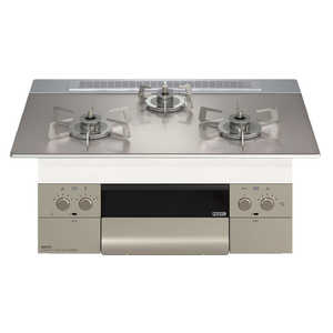 ノーリツ オルシェ ビルトインガスコンロ Orche オルシェ [約75cm /都市ガス12・13A /左右強火] (宅配商品) N3WU4PWASKSTESC 12A13A シルバーミラー