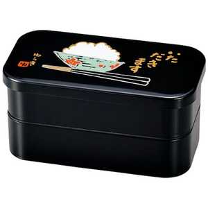 たつみや 長角二段弁当 L メッセージ (1000ml・2段) いただきます 52607 たつみや 長角二段弁当 L メッセージ (1000ml・2段) いただきます 52607