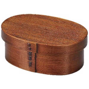 山中産業 わっぱ小判弁当 小 スリ漆 