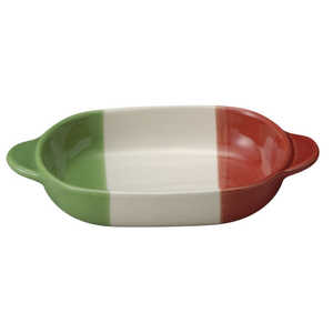 三陶 萬古焼 オーブン対応 ITALIAN イタリアン グラタン皿 直径約22cm 13519