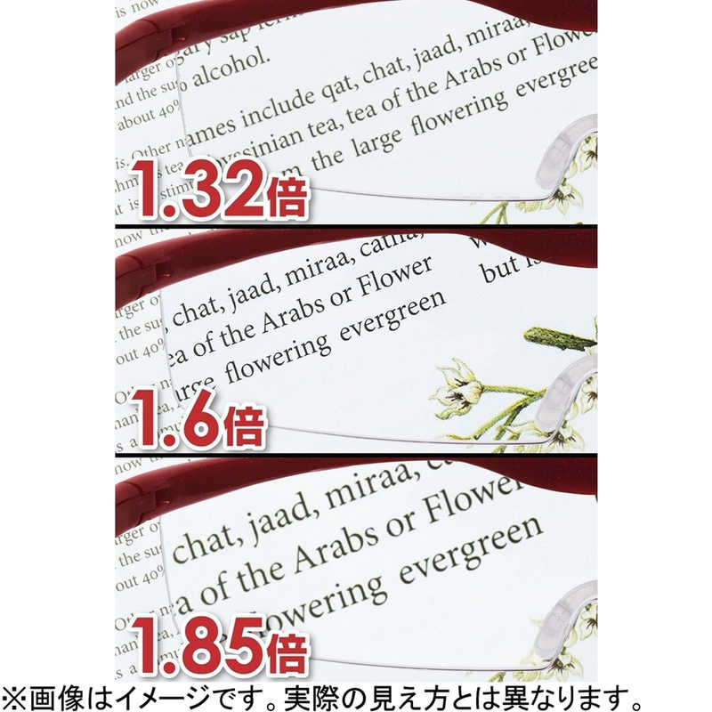 正規品販売！ Hazuki Company ハズキルーペ コンパクト ルビー クリアレンズ 1.6倍 fucoa.cl