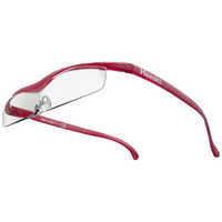 ハズキ ハズキルーペ クール クリアレンズ 1.6倍（ルビー）【正規品】 Hazuki ハズキク-ル1.6クリア-ルビ-返品種別B Hazuki Company Hazuki ハズキルーペ クール(ルビー)クリアレンズ 1.6