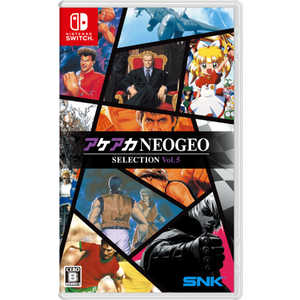 SNK Switchゲームソフト アケアカNEOGEO セレクション Vol.5 HAC-P-BPN3A SNK Switchゲームソフト アケアカNEOGEO セレクション Vol.5 HAC-P-BPN3A