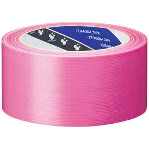 寺岡製作所 TERAOKA P-カットテープ NO.4140 50mm×25M ピンク 4140 4140P50X25_