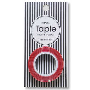 寺岡製作所 taple 赤 15mmX5m tapleアカ15mmX5m 寺岡製作所 taple 赤 15mmX5m tapleアカ15mmX5m