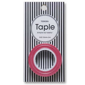 寺岡製作所 taple ピンク 15mmX5m tapleピンク15mmX5m 寺岡製作所 taple ピンク 15mmX5m tapleピンク15mmX5m