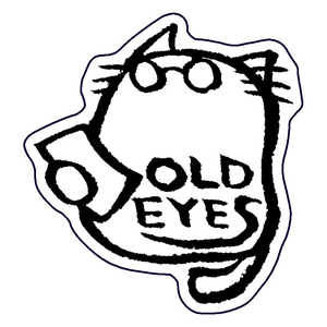 ホンクン のネコ シール OLD EYES Honkun-N-022 ホンクン のネコ シール OLD EYES Honkun-N-022