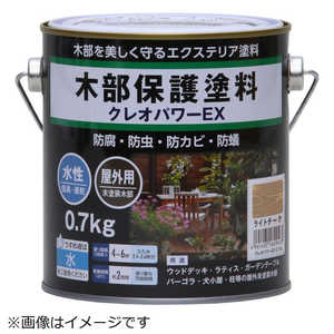 和信ペイント クレオパワーEX 0.7kg ライトチーク 801251 和信ペイント クレオパワーEX 0.7kg ライトチーク 801251