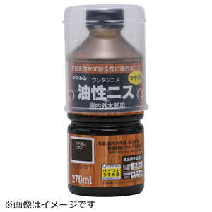 和信ペイント 油性ニス 270ml 艶消エボニー 901734 和信ペイント 油性ニス 270ml 艶消エボニー 901734