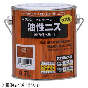 和信ペイント 油性ニス 0.7L つや消しチーク 901741 和信ペイント 油性ニス 0.7L つや消しチーク 901741