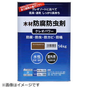 和信ペイント クレオパワー 14kg ライトウォルナット 800525 和信ペイント クレオパワー 14kg ライトウォルナット 800525