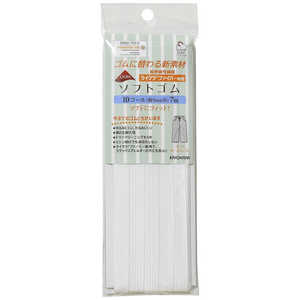 清原 ライクラソフトゴム 10コール 白 SUN42-104 清原 ライクラソフトゴム 10コール 白 SUN42-104