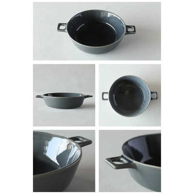 丸利玉樹利喜蔵商店 ヒナタ ラウンドハンドルグラタン GY ﾋﾅﾀ