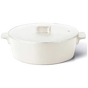 丸利玉樹利喜蔵商店 コーナー IHクレイポット M WH ｺｰﾅｰIHｸﾚｲﾎﾟｯﾄMWH