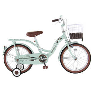 タマコシ 16型 幼児用自転車 マハロキッズ(シングルシフト) グリーン【組立商品につき返品不可】 16ﾏﾊﾛｷｯｽﾞ