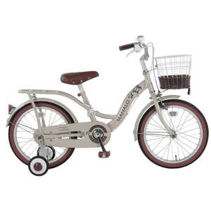 タマコシ 16型 幼児用自転車 マハロキッズ(シングルシフト) ベージュ【組立商品につき返品不可】 16ﾏﾊﾛｷｯｽﾞ