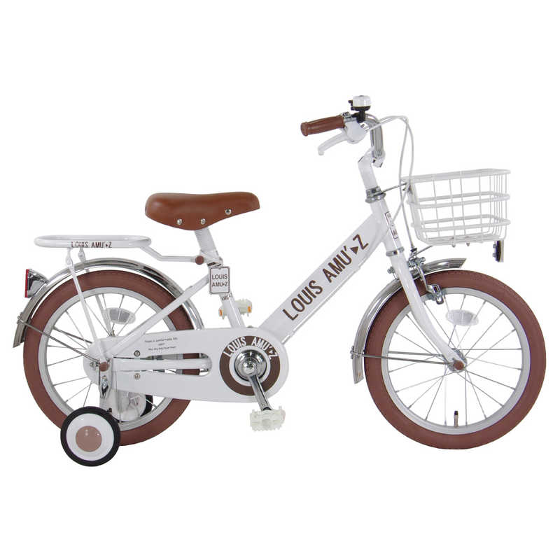 タマコシ タマコシ 16型 幼児用自転車 アミューズキッズ(シングルシフト) ホワイト【組立商品につき返品不可】 ｱﾐｭｰｽﾞｷｯｽﾞ16 ｱﾐｭｰｽﾞｷｯｽﾞ16