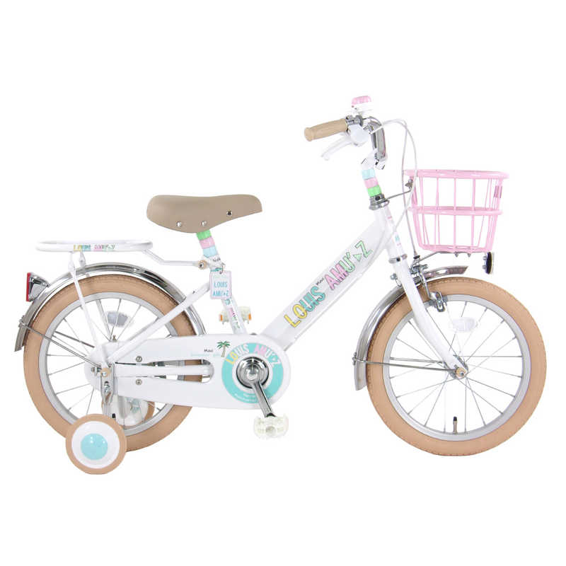 タマコシ タマコシ 16型 幼児用自転車 アミューズキッズマウイ(シングルシフト) パステル【組立商品につき返品不可】 16ｱﾐｭｰｽﾞｷｯｽﾞﾏｳｲ 16ｱﾐｭｰｽﾞｷｯｽﾞﾏｳｲ