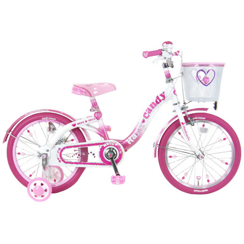 タマコシ タマコシ 18型 幼児用自転車 ハードキャンディ18(ピンク/シングルシフト)【組立商品につき返品不可】 ﾊｰﾄﾞｷｬﾝﾃﾞｨ18 ﾊｰﾄﾞｷｬﾝﾃﾞｨ18