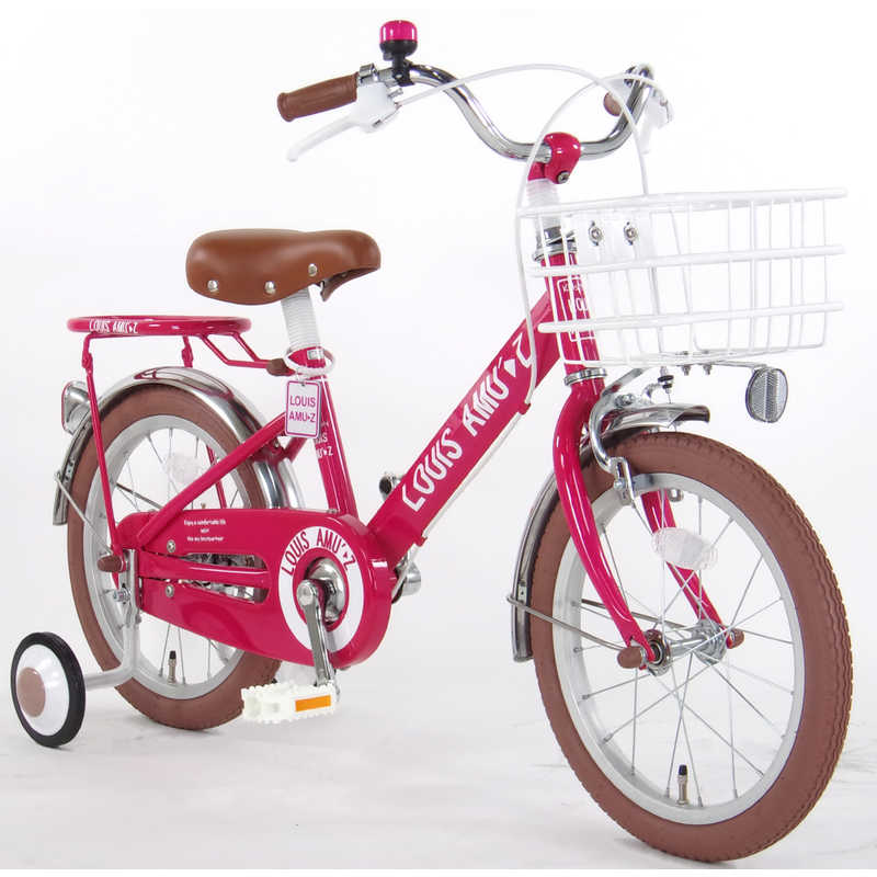 タマコシ タマコシ 18型 幼児用自転車 アミューズキッズ(シングルシフト) ピンク【組立商品につき返品不可】 ｱﾐｭｰｽﾞｷｯｽﾞ18 ｱﾐｭｰｽﾞｷｯｽﾞ18